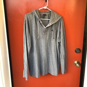 RVCA Hooded Long Sleeve